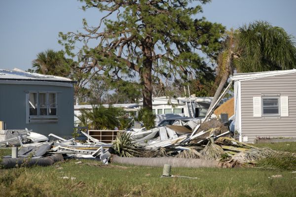 Double Wide Demolition in Fort Myers